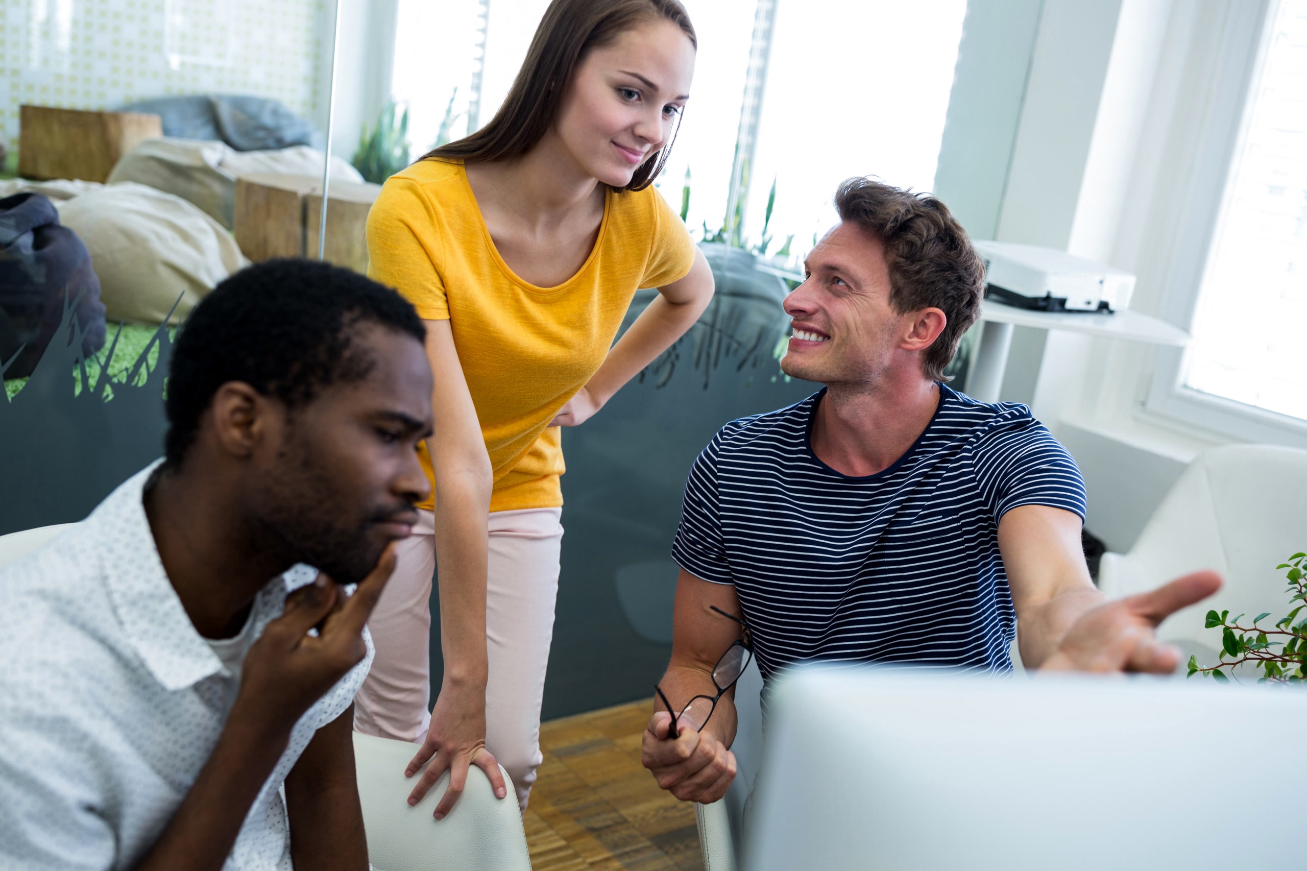 Peer mentoring conversation